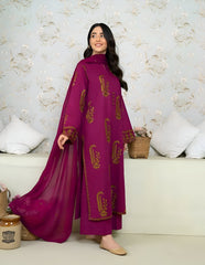 Amber Embroidered 2pcs