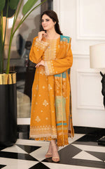 GOLDEN EMBROIDERY 3PC