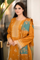 GOLDEN EMBROIDERY 3PC